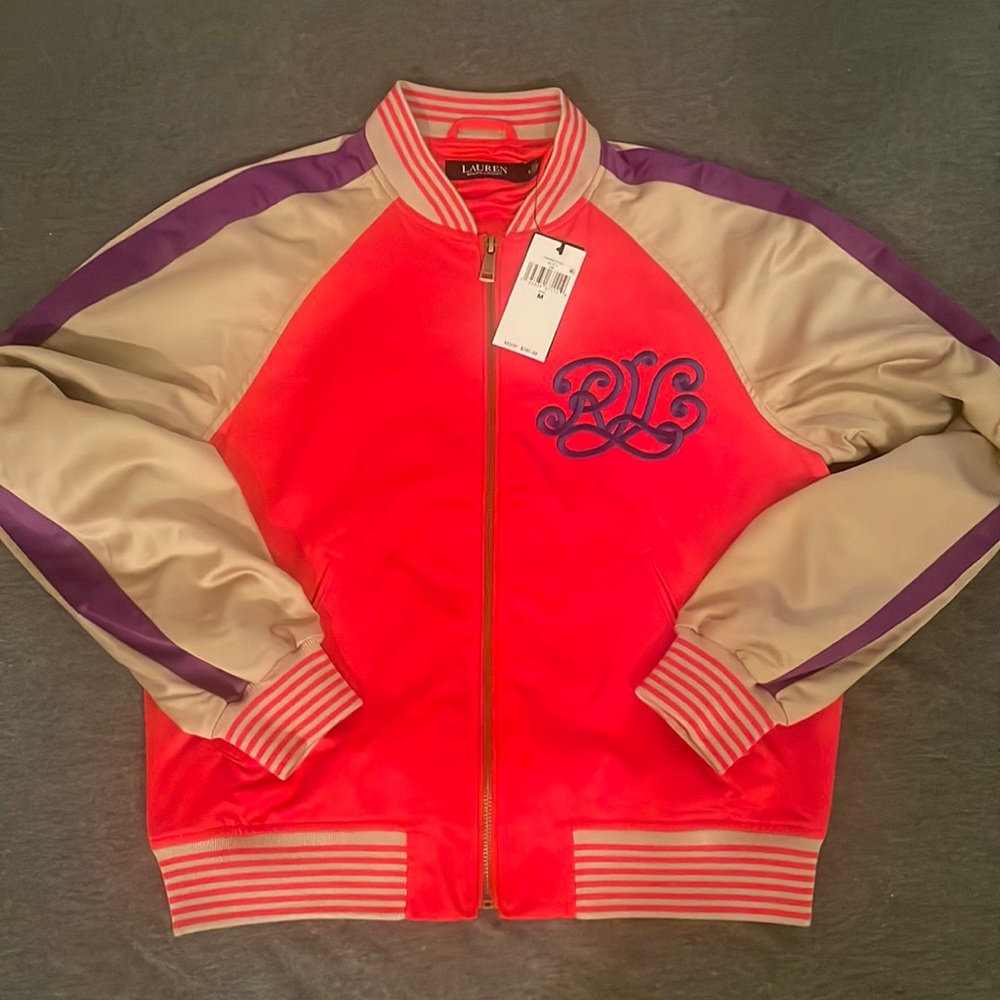 Ralph Lauren varsity jacket (New)